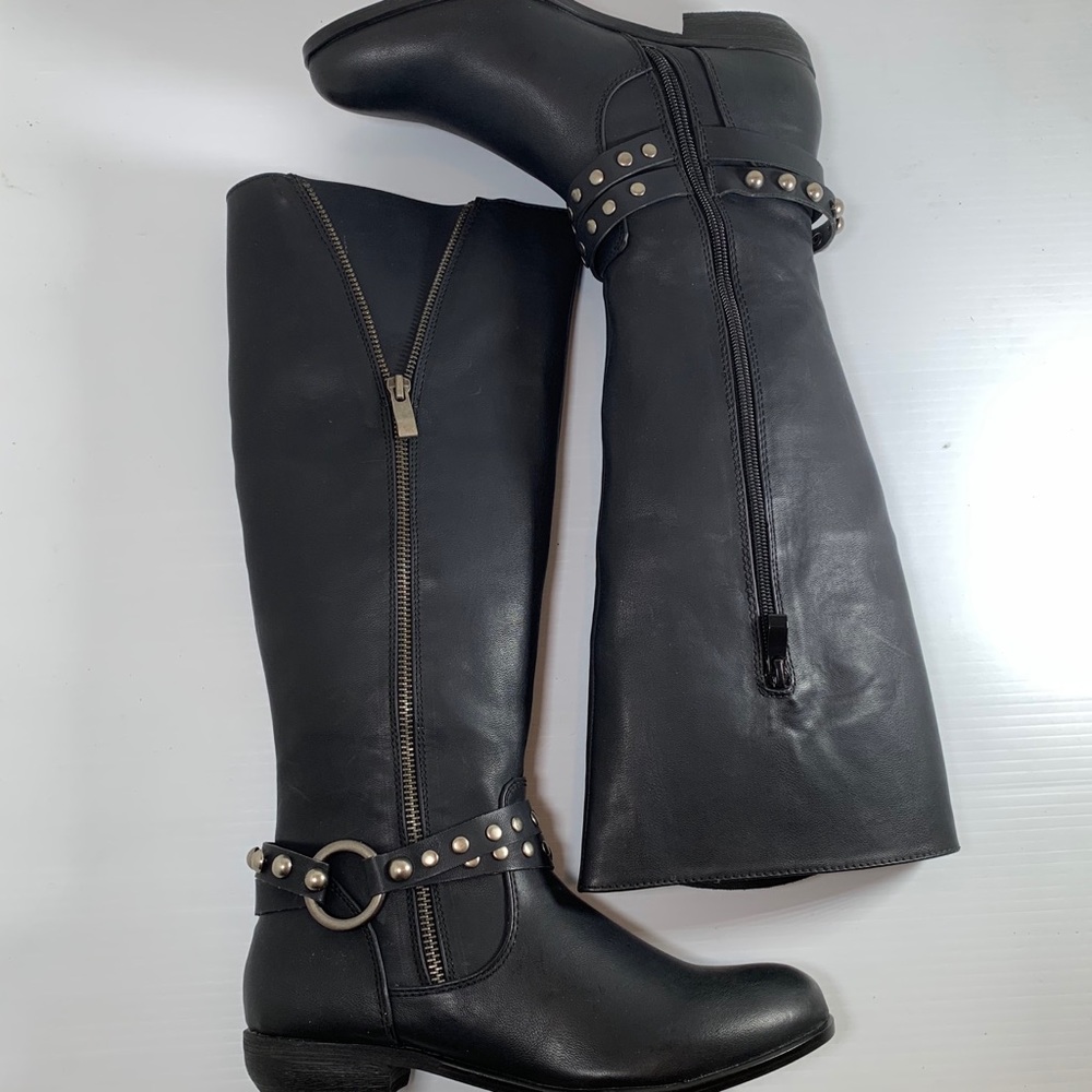 Very Volatile Motto Riding Boots - Picture 4 of 8